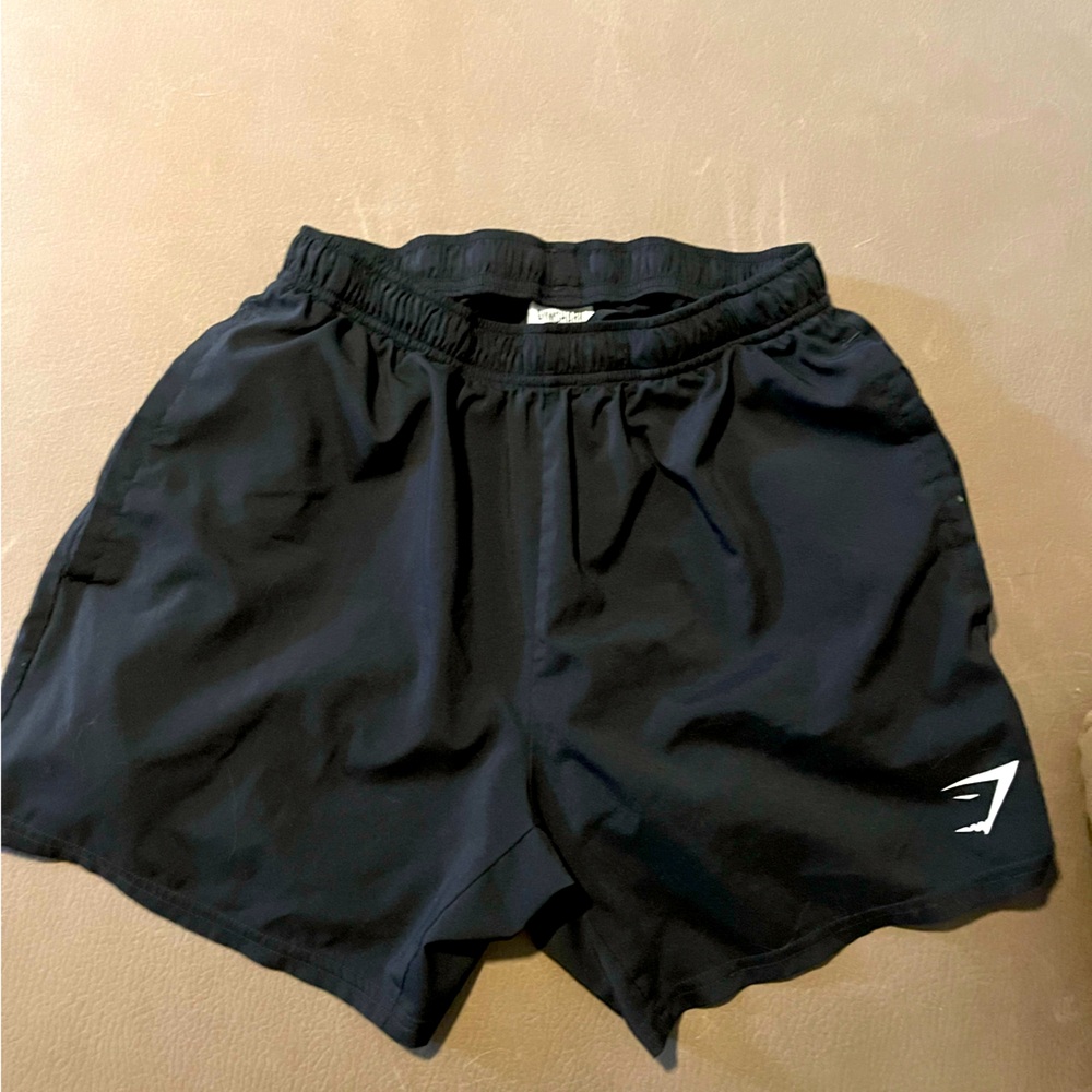 Black Gymshark shorts